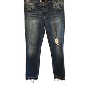 KUT from Kloth Distressed Skinny